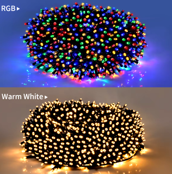 LUCES SOLARES NAVIDEÑAS 20 MT